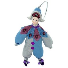Кукла-подвеска сувенирная Потешного промысла Арлекин. Потешный промысел