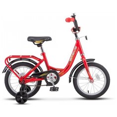 Детский велосипед STELS Flyte 14" Z011 (2021)(черно-красный)