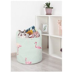 Корзина для игрушек "Нашествие фламинго" 35x35 см, toba-4283-S Joy Arty