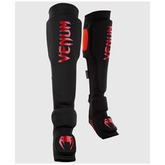 Щитки Venum Kontact Evo Black/Red M/L