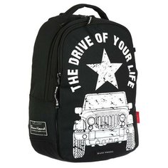 Рюкзак Bruno Visconti Внедорожник, черный 12-008-011/01 эргономичная спинка