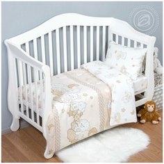 Комплект постельного белья детский в кроватку Сонька-Дрёмка из сатина