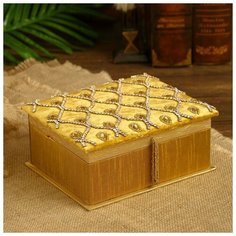 Шкатулка "Элеонора" 20х16х9 см 4525304 Сима ленд