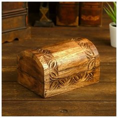 Шкатулка дерево "Иберия" 15,2х10х8,9 см 4503142 Сима ленд