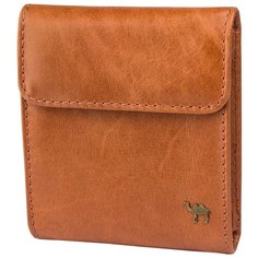 Портмоне с клапаном (мод. 366) Dimanche "Camel" рыжий премиум 44002, натуральная кожа