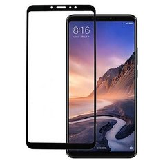 Защитное стекло Perfeo для Xiaomi Mi Max 3 (черная рамка)