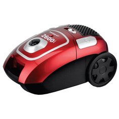 Пылесос MAGNIT RMV-1656, красный/серый