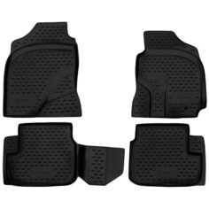 Element Коврики в салон TOYOTA RAV4 ACA21W JDM, 05/2000–10/2005, П.Р., 4 шт. (полиуретан)