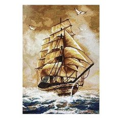 X-415 Набор для вышивания Expressions Парус худ.Радина Мирославова, 31х43см