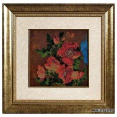 ВН1026 Набор для вышивания Alisena Шиповник, 20*21 см