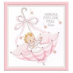 965 Набор для вышивания Овен Маленький подарок. Анечка., 21*33 см