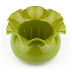 Горшок цветочный для фиалок аленький цветочек оливковый акиби