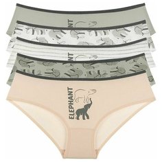 Трусы для девочек 5071947EL, Цвет: Микс, Размер: 12/13, 5шт. в упаковке Donella