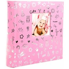 Фотоальбом Veld co 60280 lovely baby 200ф 10X15см с мемо