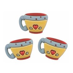 SD118, Пуговицы. Кофейные чашки Buttons Galore & More