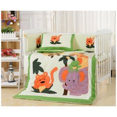 Постельное бельё DK-19 (комплект с бортиком) Белый DK-19-bort-439 Valtery