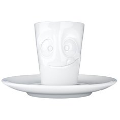 Кофейная чашка с блюдцем Tassen Tasty 80 мл белая (T02.14.01)