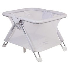 Манеж Polini kids Comfort Бегемотик, серый