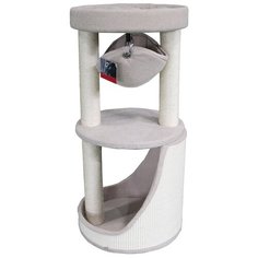 Когтеточка-комплекс 40х40х90 см, бежевый Pet Choice