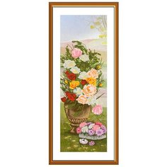 СР6238 Набор для вышивания Четыре сезона. Зима28 x84 см Nova Sloboda