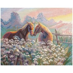 1365 Набор для вышивания ОВЕН Вечерняя дрема40*33см