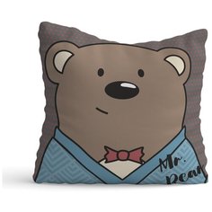 Декоративная подушка флис Медведь 2 sfer.tex 1713136