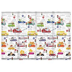 Развивающий коврик Mambobaby Soft Transport Односторонний 190х130х1см
