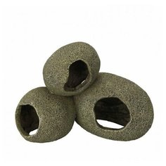 Укрытие для аквариума AQUA DELLA "Камень Rock Cave 2", серый, 17.5x10x12см (Бельгия)