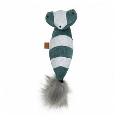 Игрушка для кошек мягкая с кошачьей мятой EBI "Rocco", бирюзовая, 40x11см (Нидерланды)