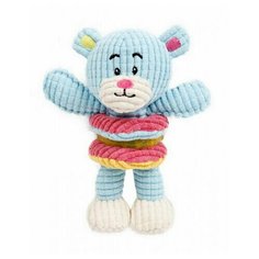 Игрушка для собак мягкая EBI "Медвежонок", голубой, 15х18см (Нидерланды)
