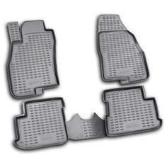 Element Коврики в салон FIAT Grande Punto 5D 2005->, 4 шт. (полиуретан)