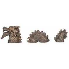 Декорация для аквариума AQUA DELLA "Дракон Несси", серый, 30x9x6см (Бельгия)