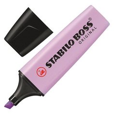 Текстовыделитель STABILO "Boss Pastel", ЛАВАНДОВЫЙ, линия 2-5 мм, 70/155 - 2 шт.