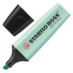 Текстовыделитель STABILO "Boss Pastel", БИРЮЗОВЫЙ, линия 2-5 мм, 70/113 - 2 шт.