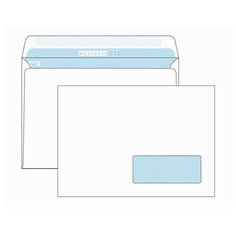 Конверты Бел C5, стрип, окно, Business Post, 162х229, 1000шт/уп 2960 Packpost