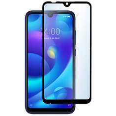 Защитное стекло Perfeo для Xiaomi Mi Play (черная рамка)