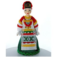 Кукла коллекционная Потешного промысла Девушка в праздничном костюме. Потешный промысел