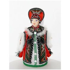 Кукла коллекционная Потешного промысла Боярыня в зимней одежде. Потешный промысел