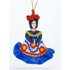 Кукла-подвеска Потешного промысла Барынька. Потешный промысел