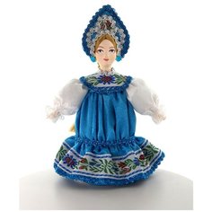 Кукла коллекционная Потешного промысла девушка в русском костюме. Потешный промысел
