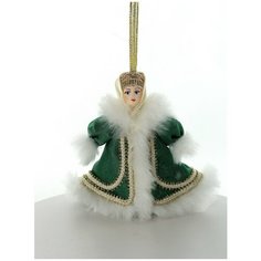 Потешный промысел кукла-подвеска зимний девичий костюм, Россия
