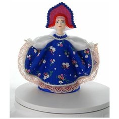 Кукла коллекционная Потешного промысла Плясунья. Девочка в русском костюме Потешный промысел