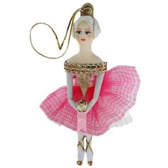 Кукла-подвеска сувенирная Потешного промысла Балерина в сценическом костюме. Потешный промысел