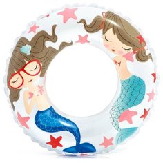 Надувной круг 61 см, 6-10 лет, Intex «Рифы океана», арт. 59242, белый