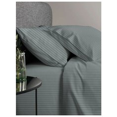 Простыня на резинке 180х200+25 Anwell 6793-16, перкаль, зеленый