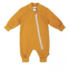 Комбинезон Сонный Гномик, размер 62, горчица
