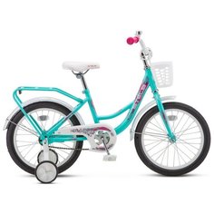 Детский велосипед STELS Flyte Lady 14" Z011 (2021)(бирюзовый)