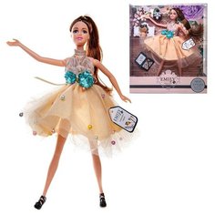 Кукла ABtoys Emily Цветочная серия с питомцем и аксессуарами, 30см