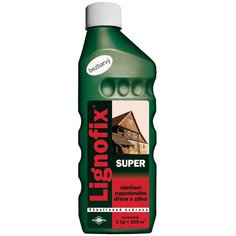 Антисептик для старой древесины санирующий Lignofix Super, концентрат (бесцветный), 0.9кг