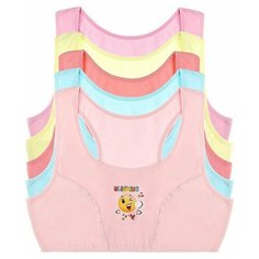 Топ для девочек 959002, Цвет: Микс, Размер: 12/13, 5шт. в упаковке Donella